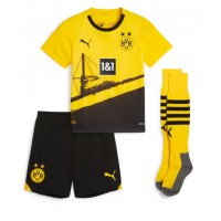 Borussia Dortmund Emre Can #23 Hjemmedraktsett Barn 2023-24 Kortermet (+ Korte bukser)